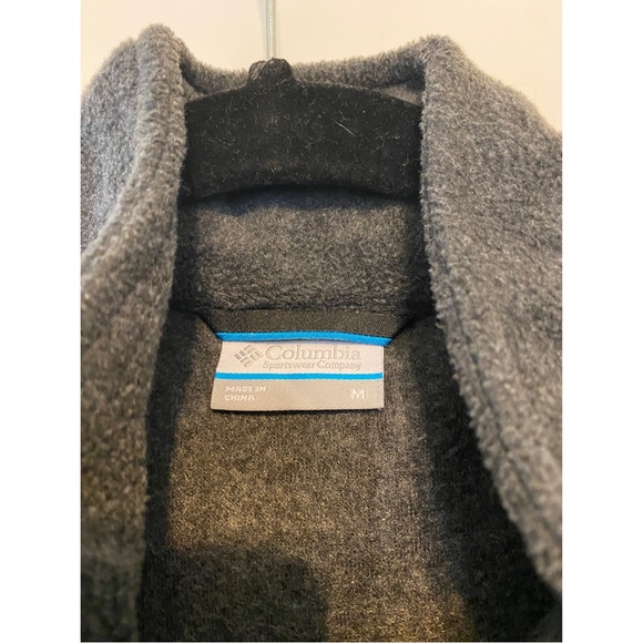 Columbia fleece vest men’s size M - Picture 2 of 3